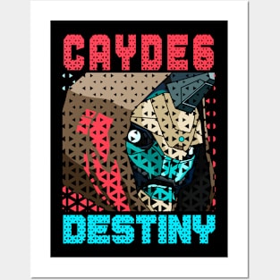 cayde6 geometric Posters and Art